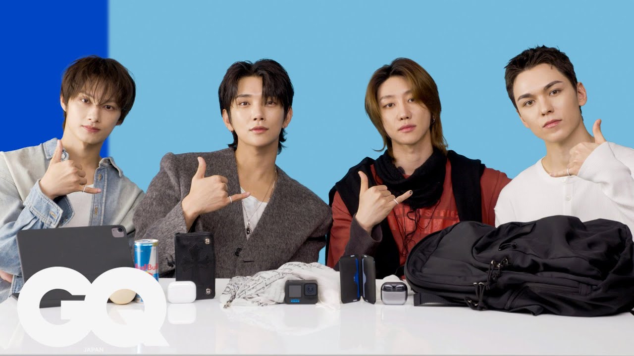 SEVENTEENの人生に欠かせない10のアイテム | 10 Essentials | GQ JAPAN