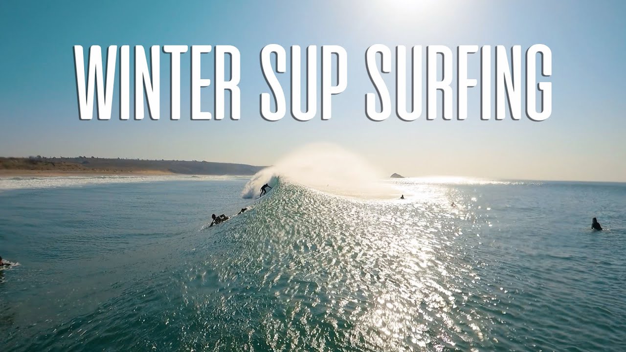 WINTER SUP SURFING !!! 😎🏄‍♂️🤙🏻
