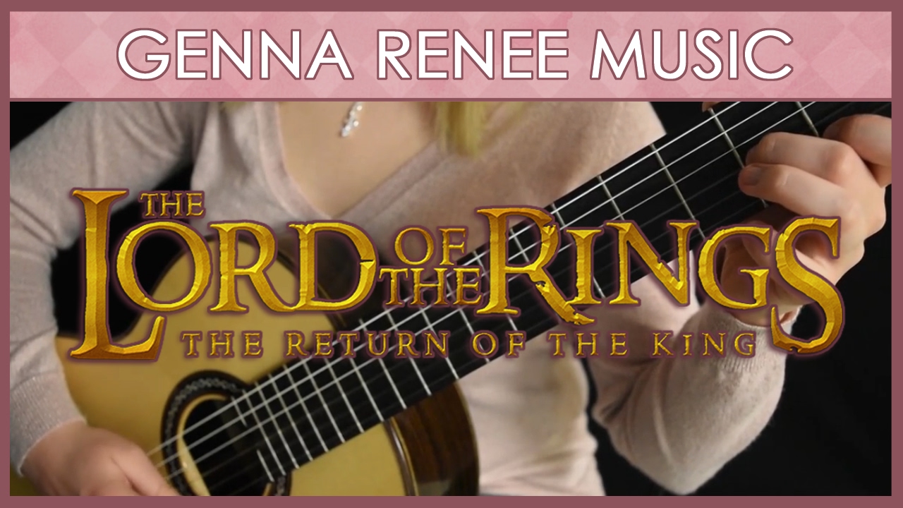 LOTR: Return of the King - Into the West (Classical Guitar cover)