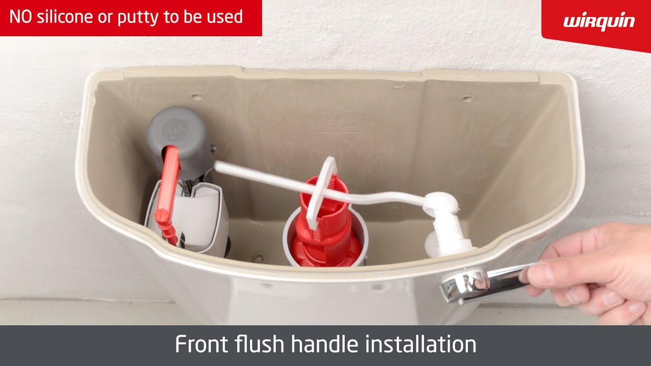WIRQUIN MX Front Flush Mechanism + Jollyfill Bottom Inlet Valve Installation