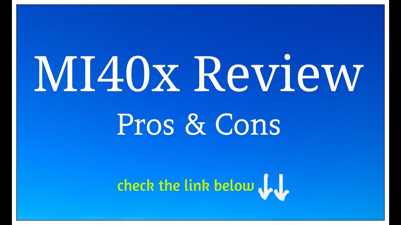 { MI40x Review } ~ Secrets Revealed.!!