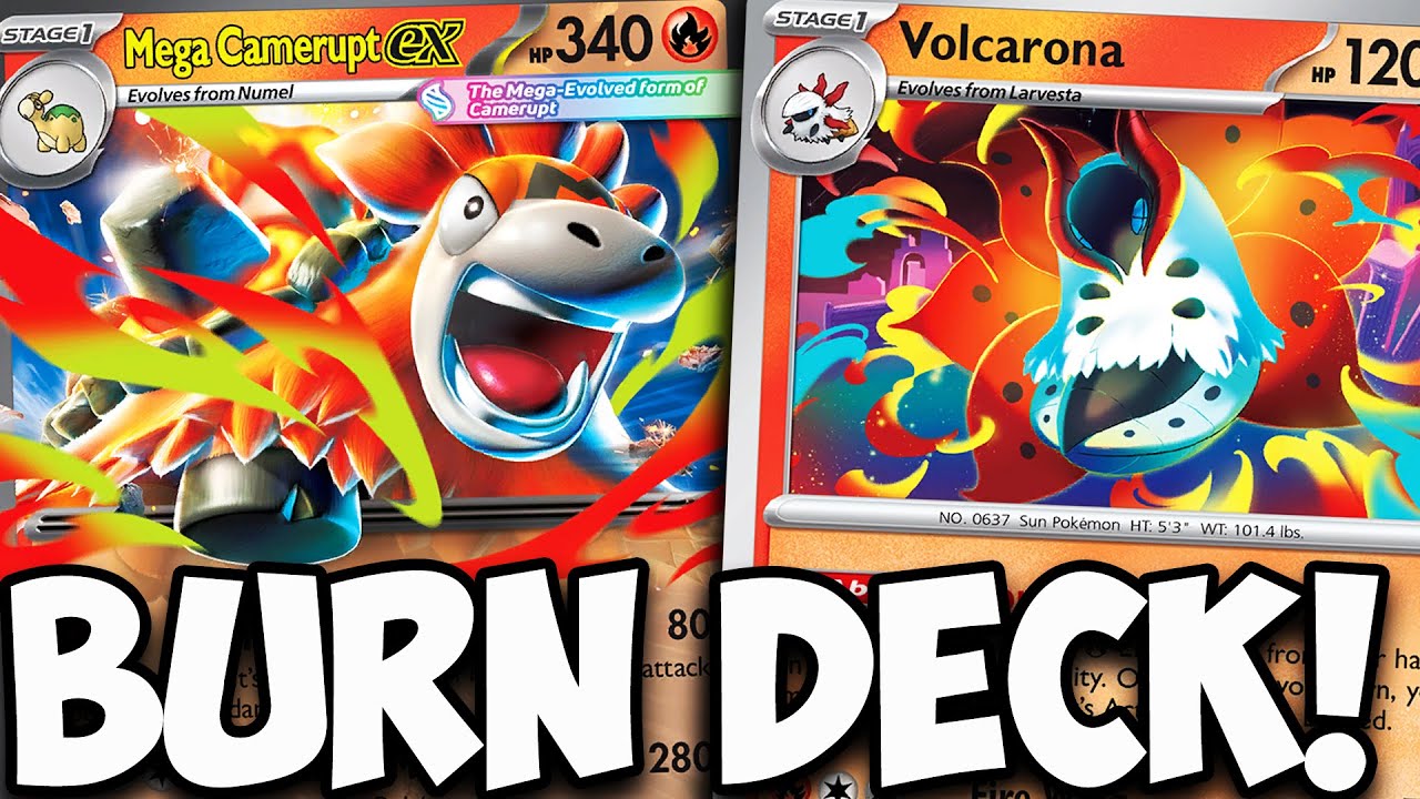Mega Camerupt ex Is The Best Way To Play Burn!
