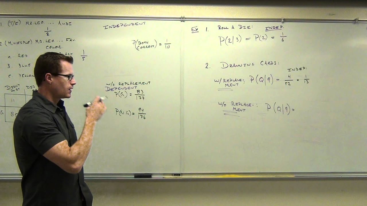 Statistics Lecture 4.4: The Multiplication Rule for 