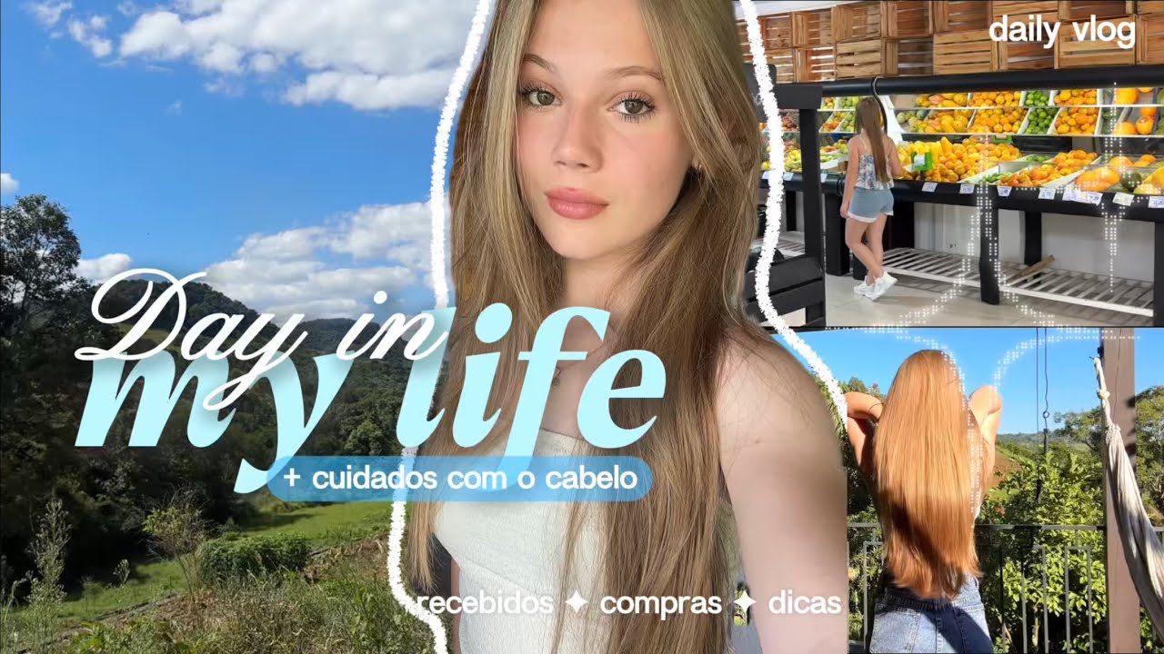 Dia de Compras Comigo + Dicas de Cuidados Com o Cabelo✨