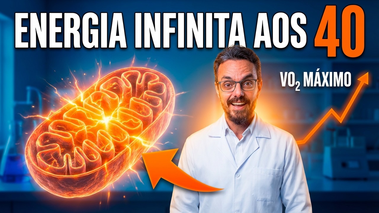 Zona 2 e VO2 Máximo: O SEGREDO para mais MITOCÔNDRIAS depois dos 40 anos
