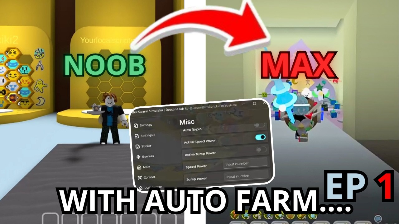 От новичка до профессионала в роли хакера. Симулятор пчелиного роя в Roblox.