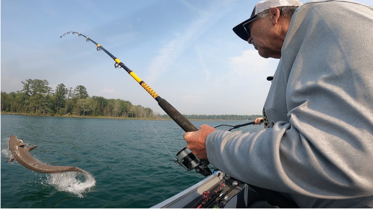 Big Fish Little Boat Part 1 - Sturgeon Fishing in Michigan