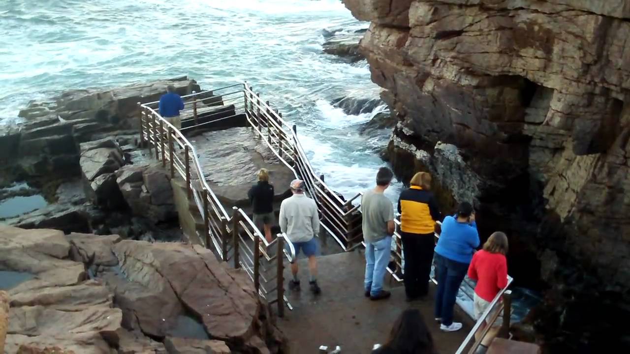 Splashed at Thunder Hole, Acadia National Park