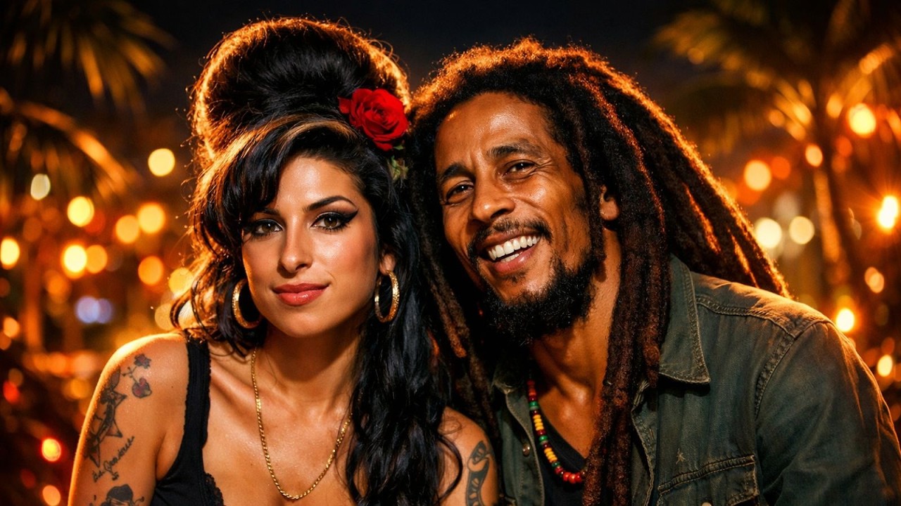Bob Marley & Amy Winehouse - Moonlight Fever 🔊 | Reggae Blues Pop Timeless Groove 2026