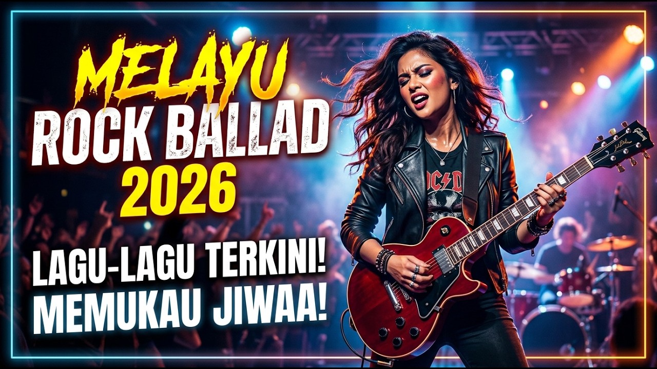 Album Lagu Rock Ballad Melayu FULL LIRIK | Paling Menyentuh Hati Sepanjang Masa