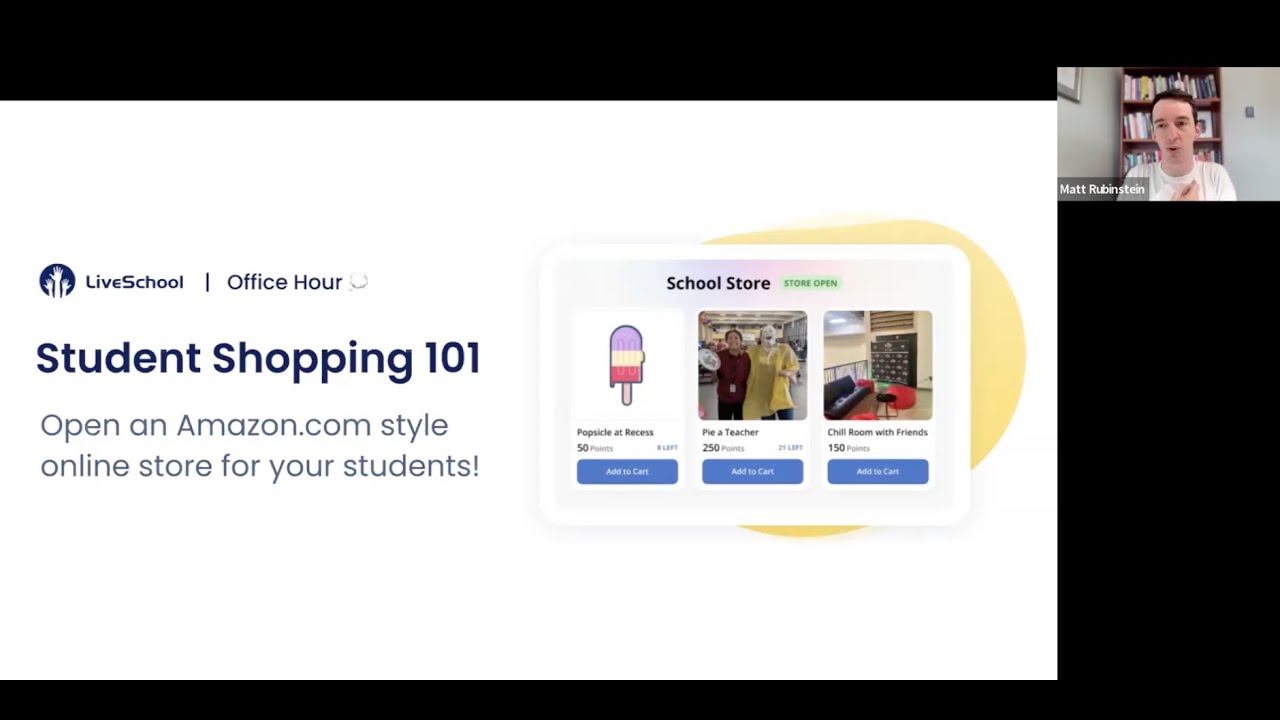 LiveSchool Office Hours - Making the Rewards Store Feel Like an Amazon Shopping Spree for Students