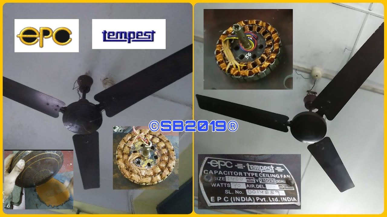 Потолочный вентилятор EPC Tempest 56
