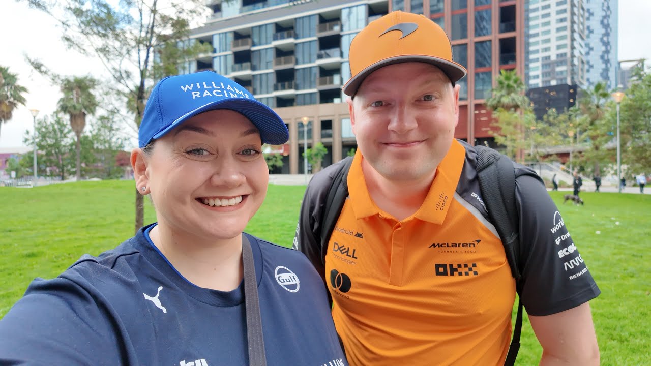 Day 1 at the Australian Grand Prix!