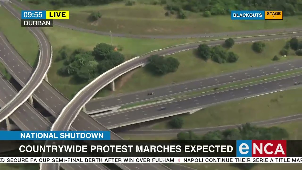 National Shutdown | Countrywide protest marches expected