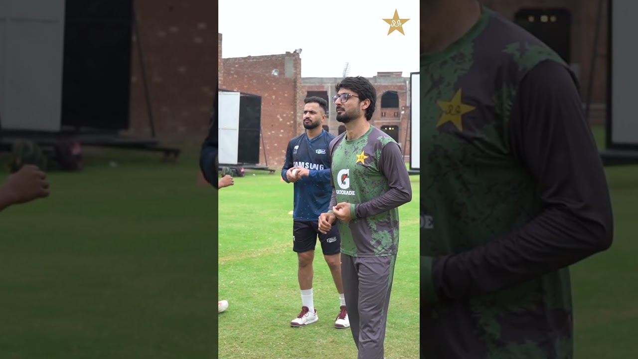 Abrar Ahmed in focus 🎥 Spin bowling on display during the NCA Skills Development Camp 🏏 | MA2A