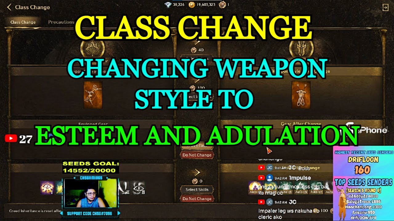 NIGHT CROWS: CHANGING WEAPON STYLE TO ESTEEM AND ADULATION [TAGALOG GUIDE]