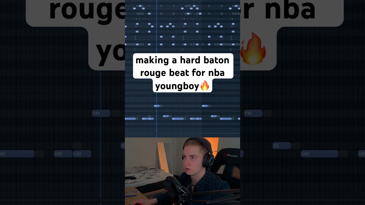 Создаю бит для Батон-Руж для NBA YoungBoy 🔥 