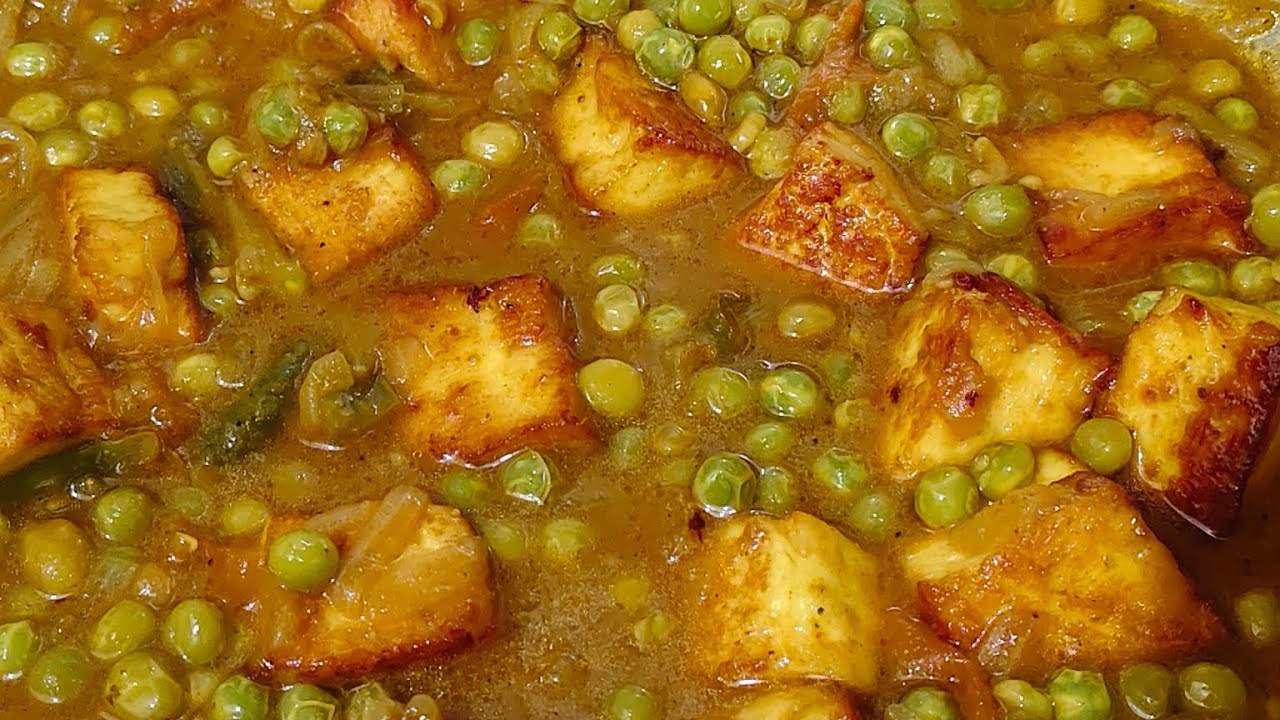 # Matar Paneer recipe 