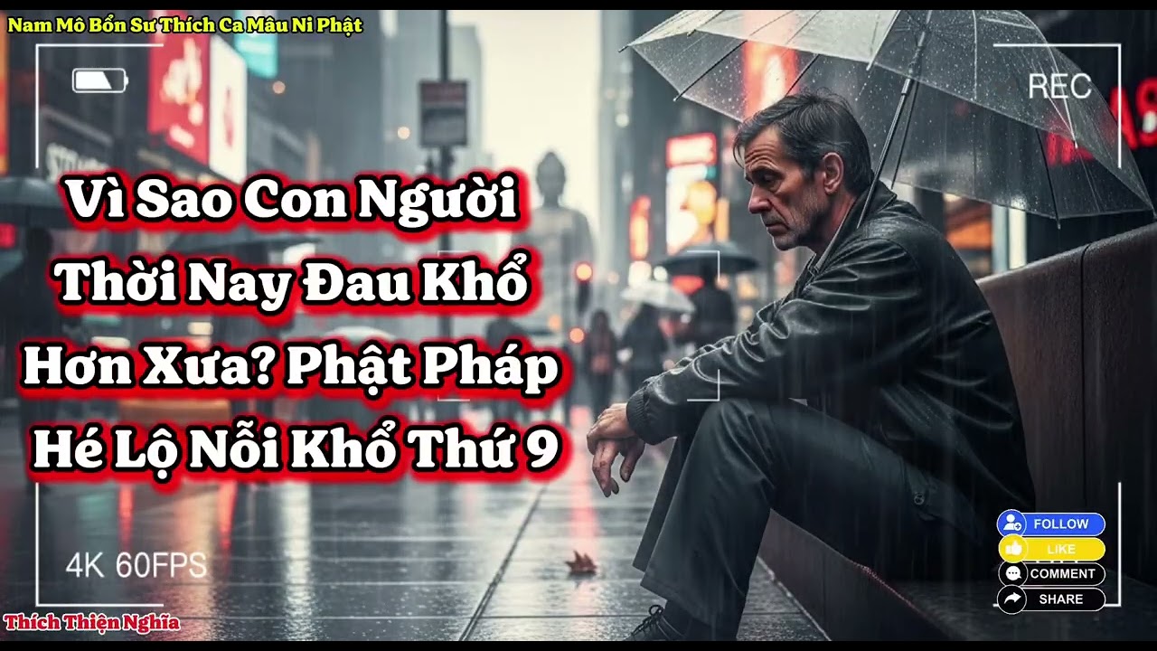 Vì Sao Con Người Thời Nay Đau Khổ Hơn Xưa? Phật Pháp Hé Lộ Nỗi Khổ Thứ 9