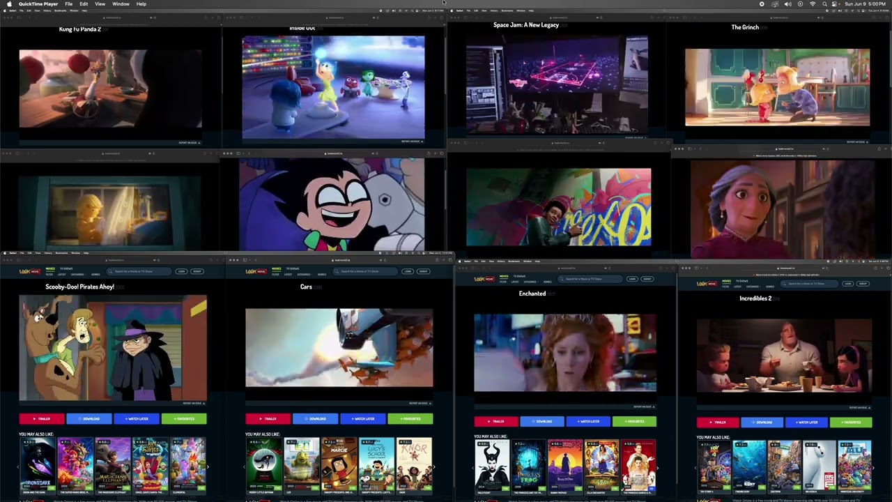 All 12 Movies Playing At The Same Time Vol. 8