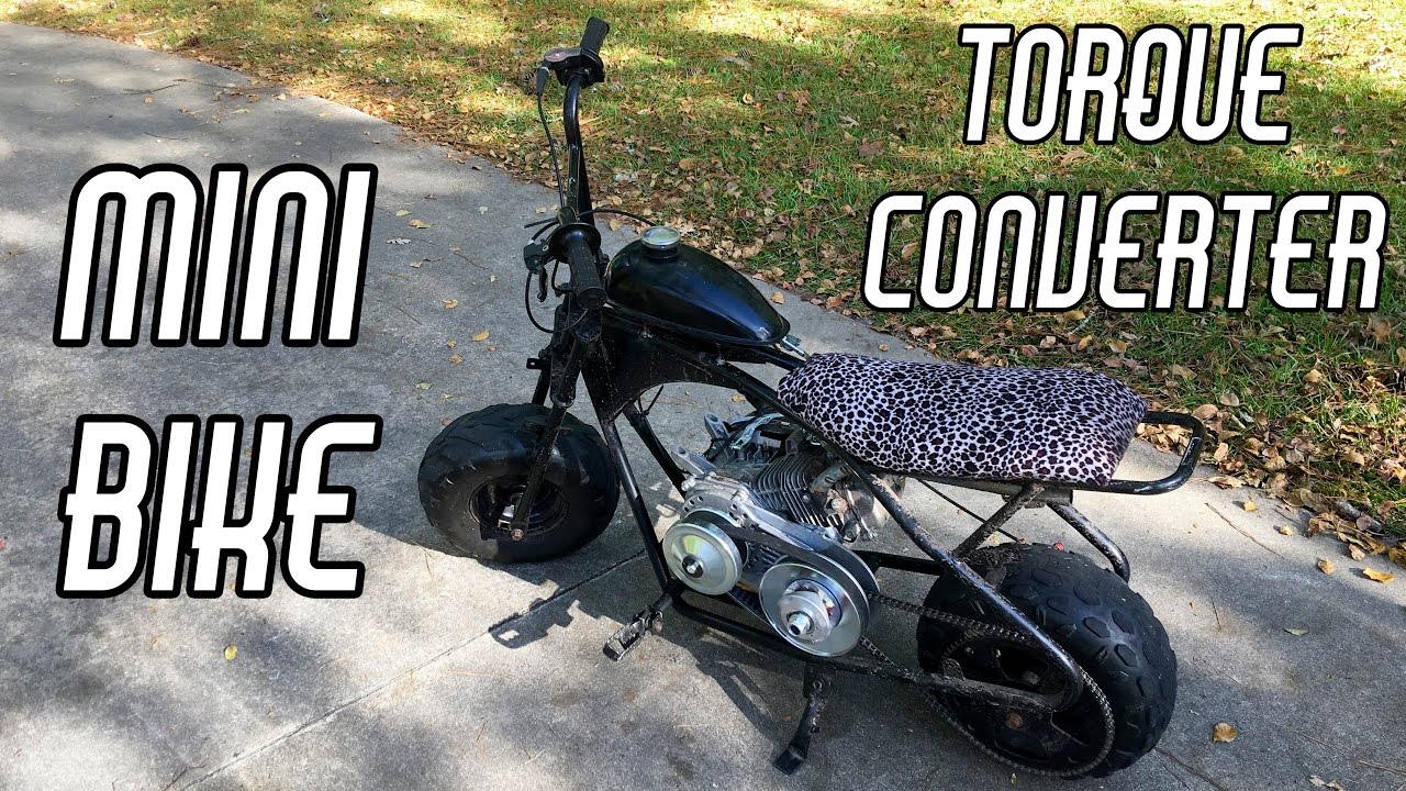 Mini Bike Torque Converter Swap
