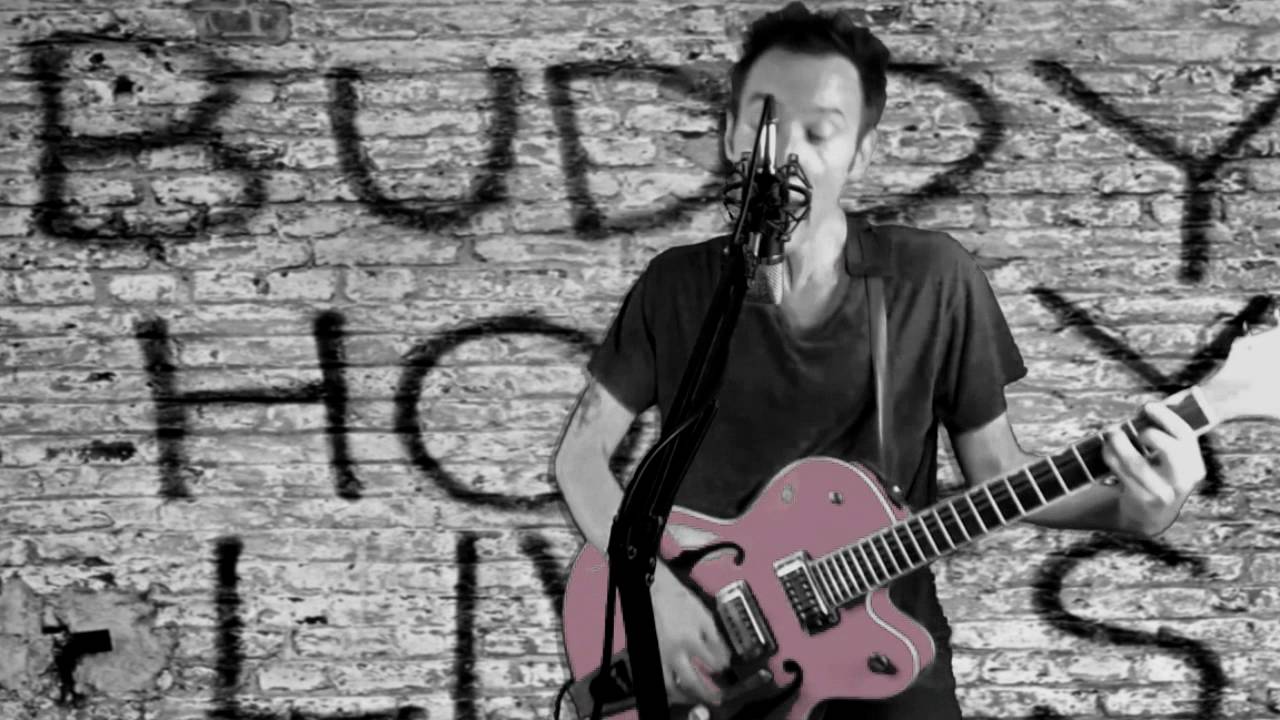 Buddy Holly - Crying, Waiting, Hoping (Cover, Marshall Crenshaw version)