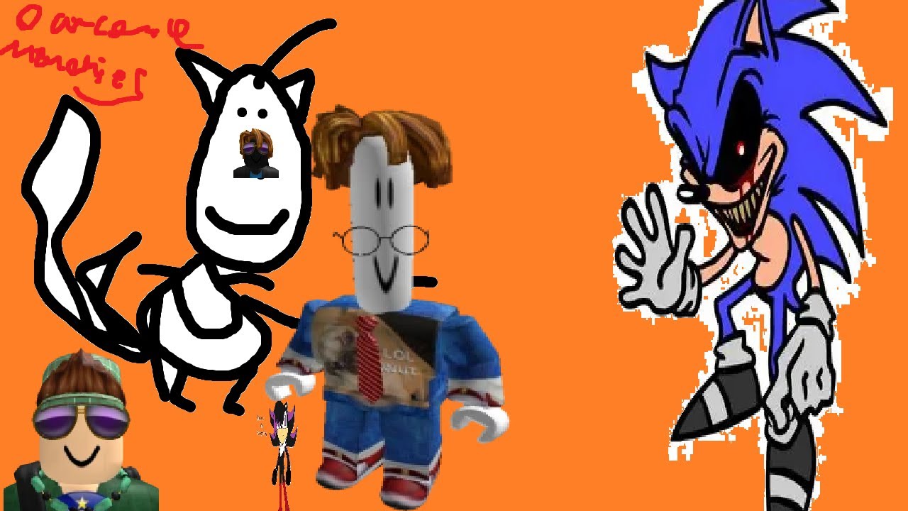 Sonic.EXE harassed jacob and the gang