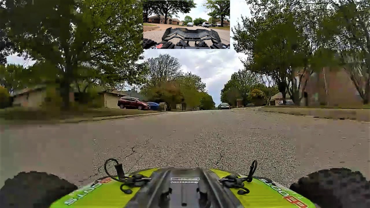 #RC #FPV! Kraton 8S with DJI Air Unit & Goggles! Range & Battery Testing!