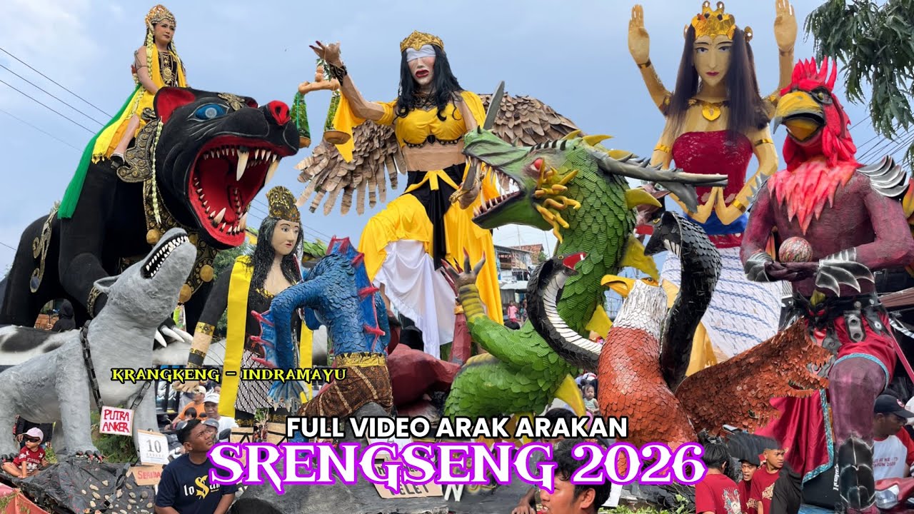 Full Arak arakan Desa SRENGSENG 2026‼️Krangkeng Indramayu 