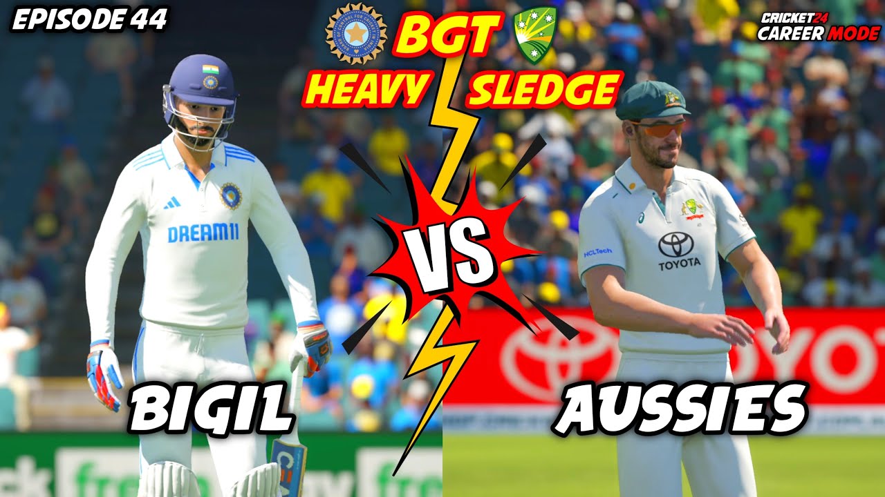 💥BIGIL vs AUSSIES🔥 CRICKET 24 CAREER MODE EP 44