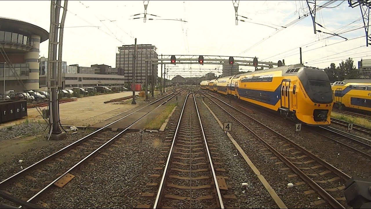 CABVIEW HOLLAND Roosendaal - Rotterdam - Schiphol - Amsterdam VIRM 2016