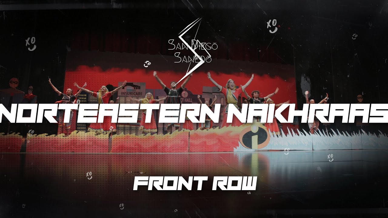 [First Place] Northeastern Nakhraas | Front Row | San Diego Sanedo 2025 | Groove with XO