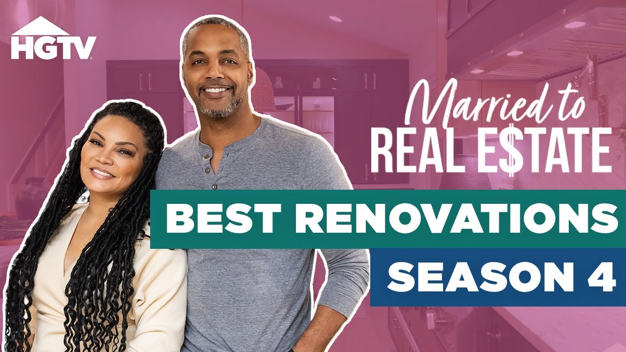 Best Renovations from Season 4 | Married to Real Estate | HGTV