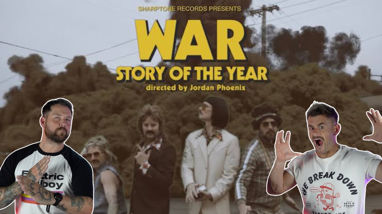 STORY OF THE YEAR “War” | Aussie Metal Heads Reaction