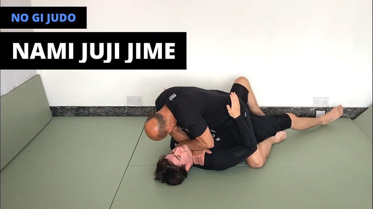 No Gi Judo | 並十字絞 | Nami Juji Jime (Cross strangle)