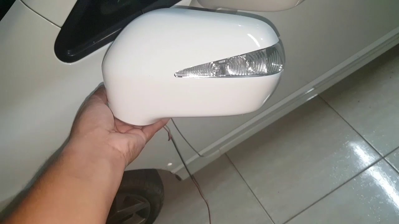 Instalando capa do retrovisor com seta do civic