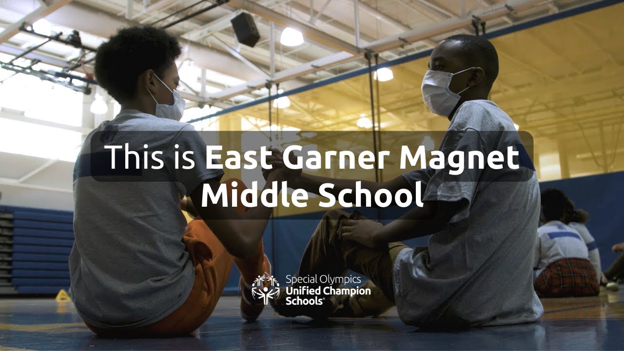 This is East Garner Magnet Middle School | Special Olympics Unified Champion Schools®