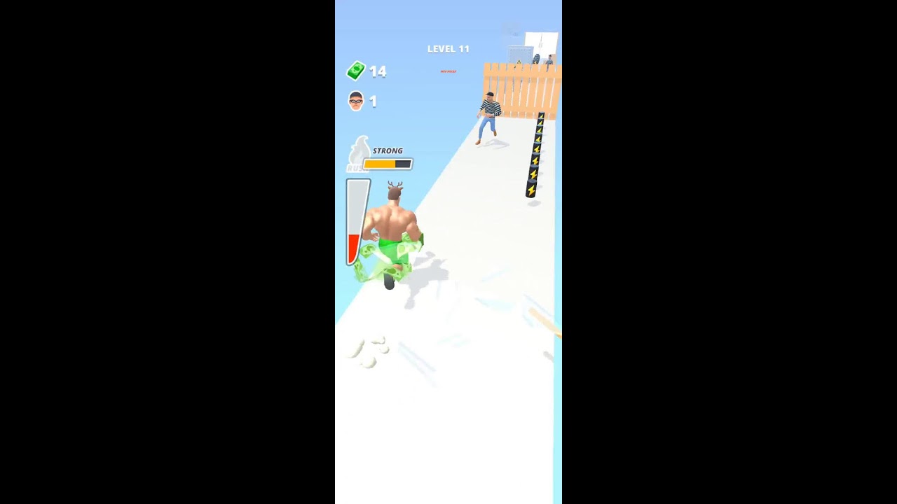 Weak noob vs pro hacker muscle rush live ⚠️