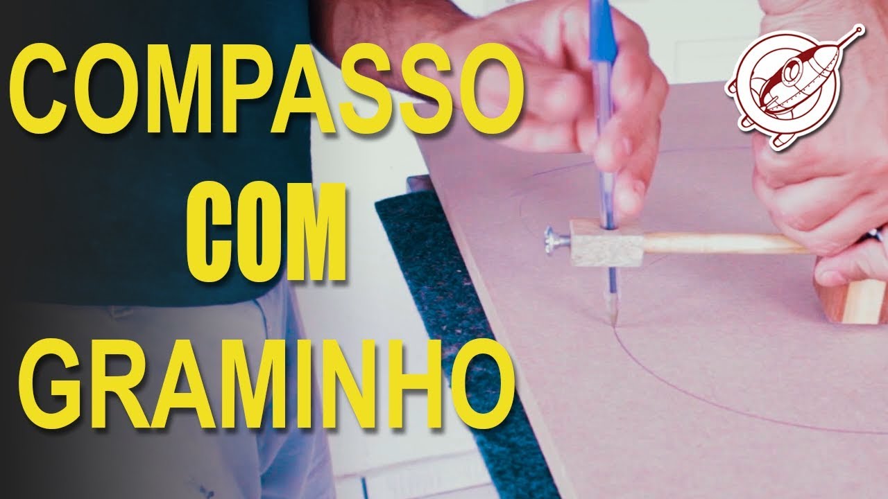 Ferramentas Caseiras - Compasso e Graminho juntos - Marcenaria Criativa