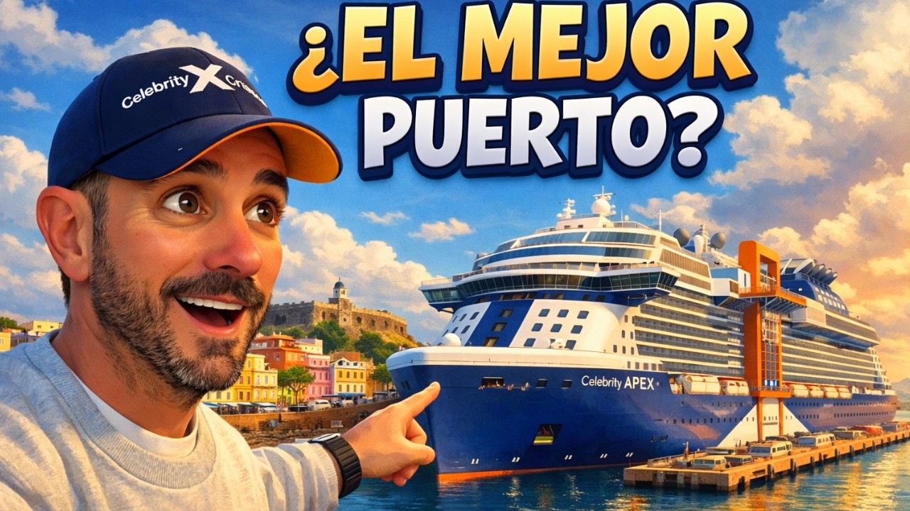 Puerto Rico desde el Celebrity Apex 🇵🇷 ¡Historia, color y Caribe puro!