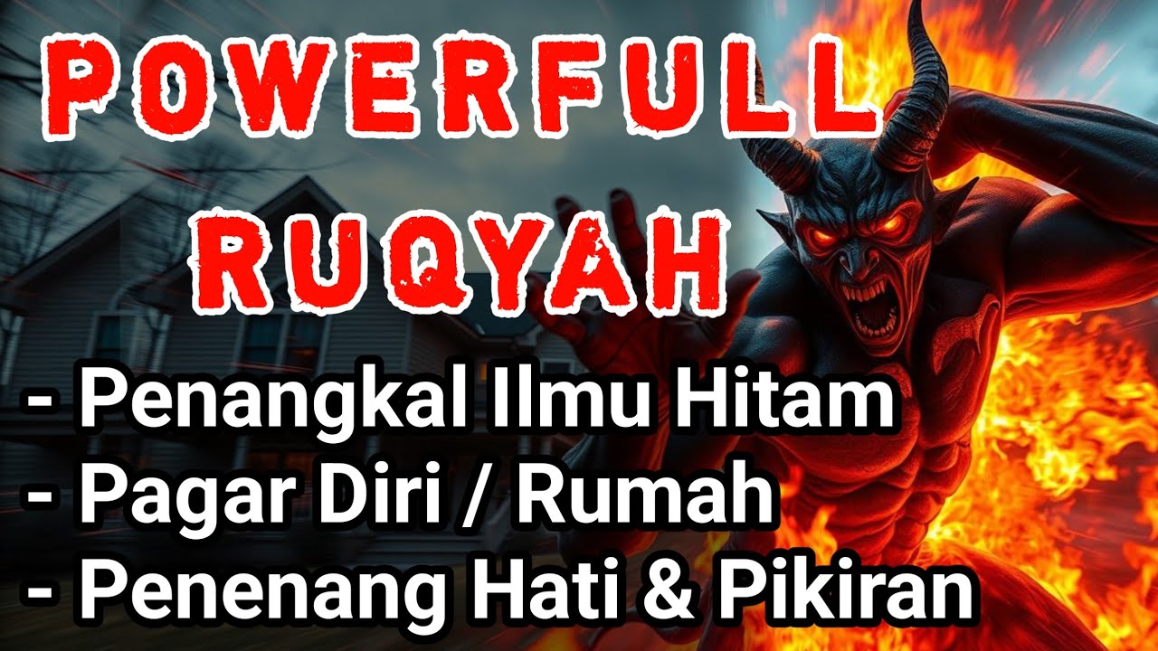 RUQYAH FOR THE HOME TO EXPEL JINN, SATAN & MAGIC FROM THE HOUSE & BODY, SOOTHES THE HEART AND MIN...