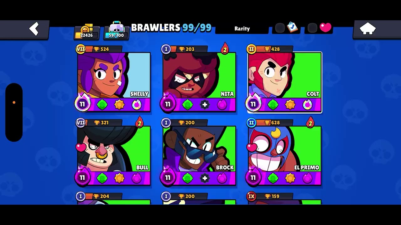 Brawl stars but if I Rage the video ends