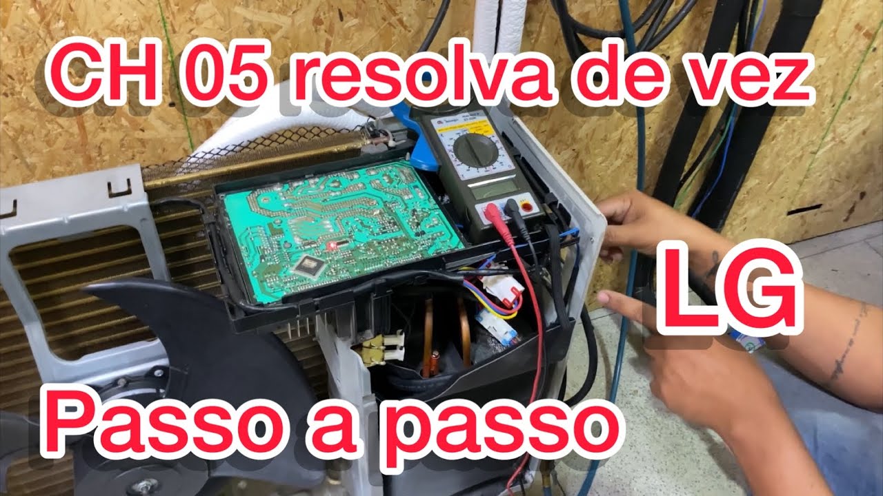 CH 05 LG saiba como resolver esse código de erro Lg    