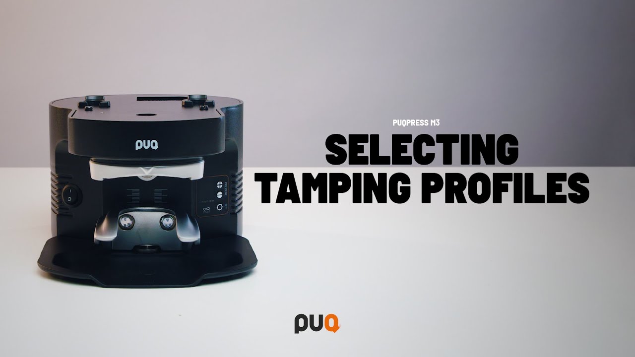 PUQ Press M3 - Selecting Tamping Profiles