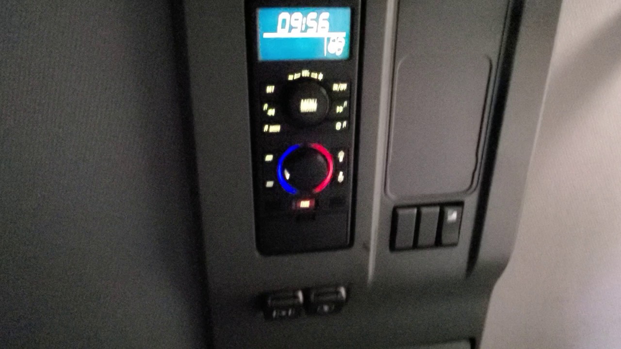 How To Operate A Volvo Bunk Heater. #volvo