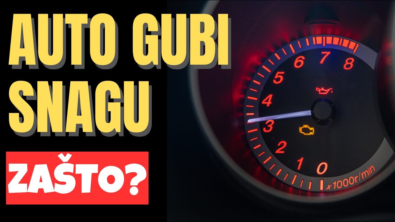 Auto Gubi Snagu i Ne Ide Preko 3000 Okretaja - Limp Home Mode i zašto se događa