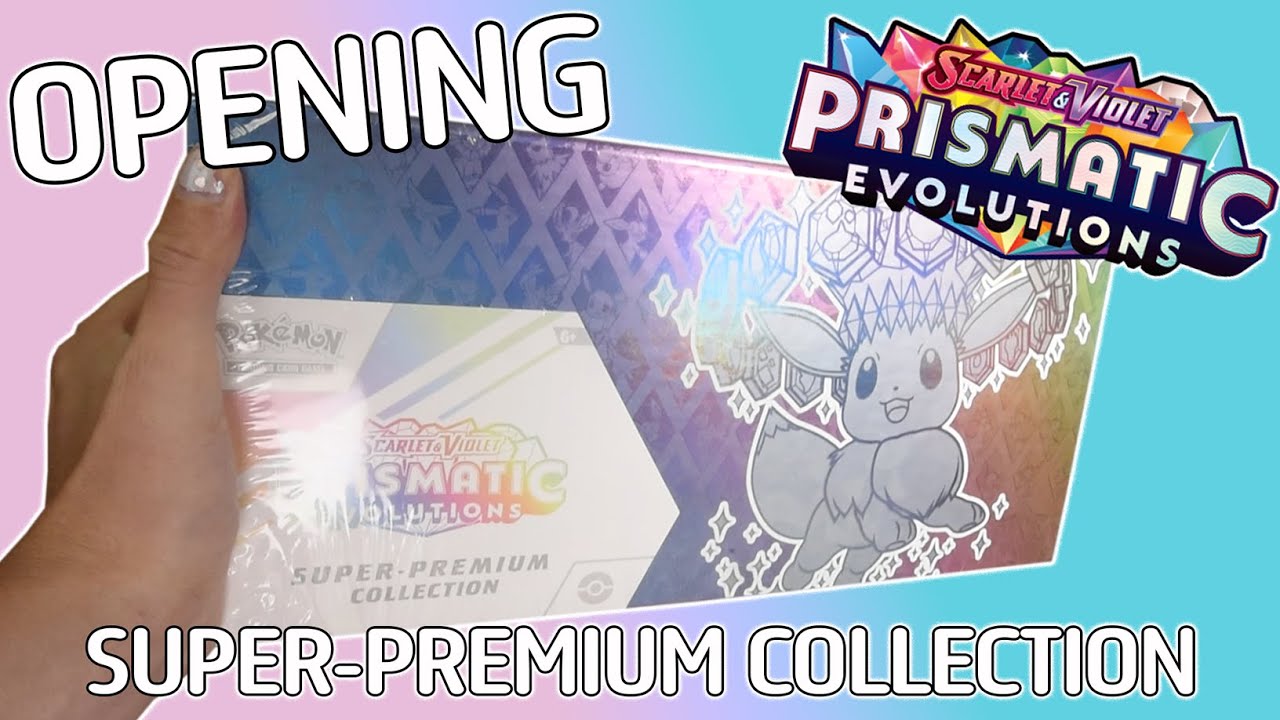 Opening Prismatic Evolutions SUPER-PREMIUM COLLECTION