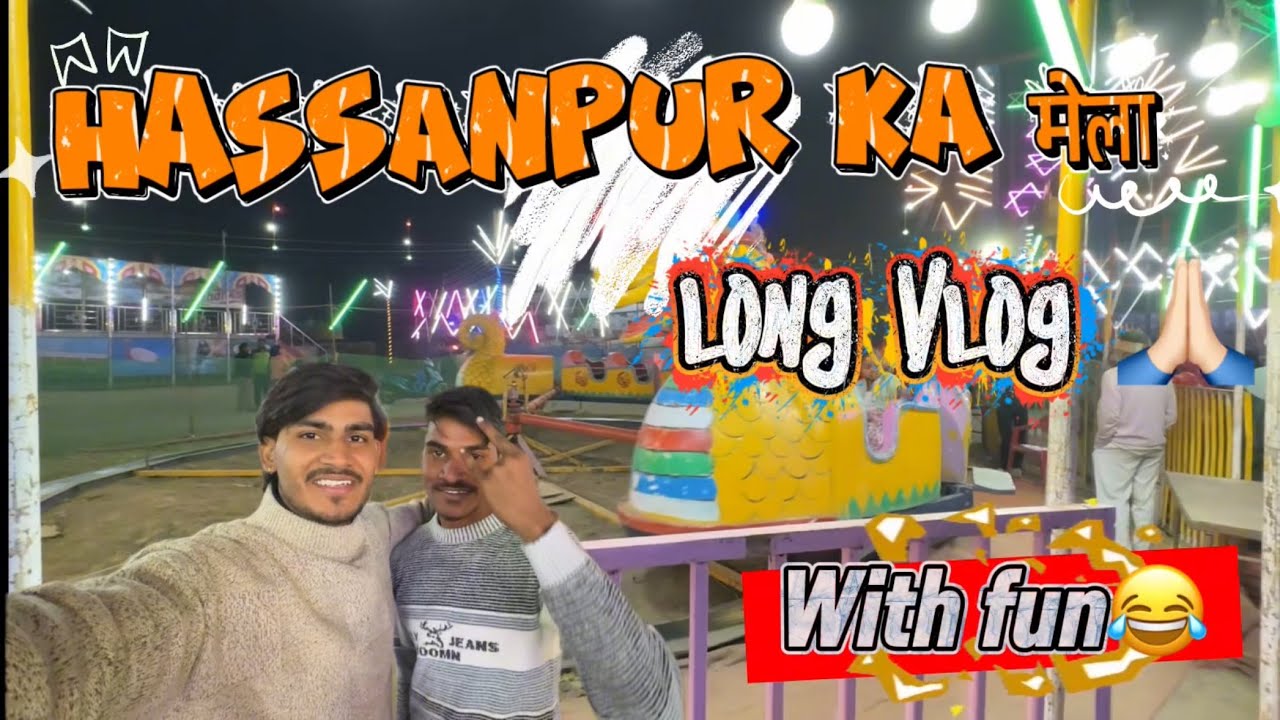 Hassanpur ka mela 🎡 with @Lalitsainvlogs  ❤️🙏🏻❤️