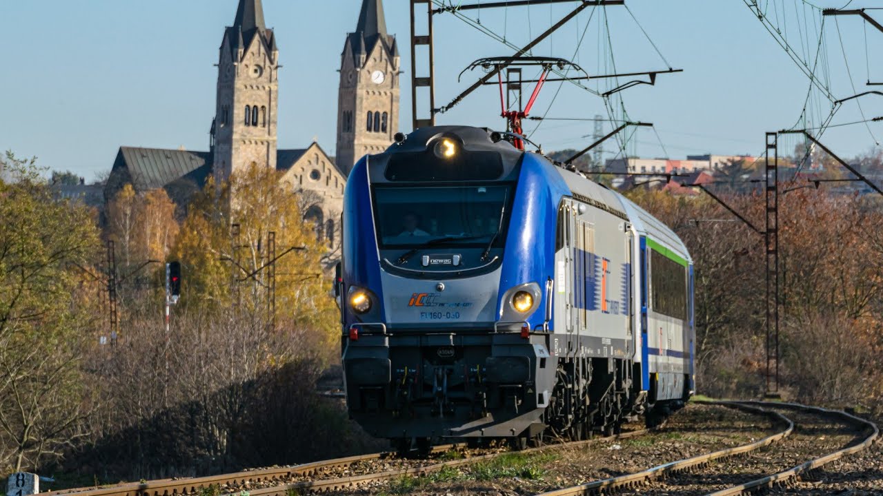 Objazdowe PKP Intercity oraz pociągi towarowe na Rudzie Śląskiej Kochłowice