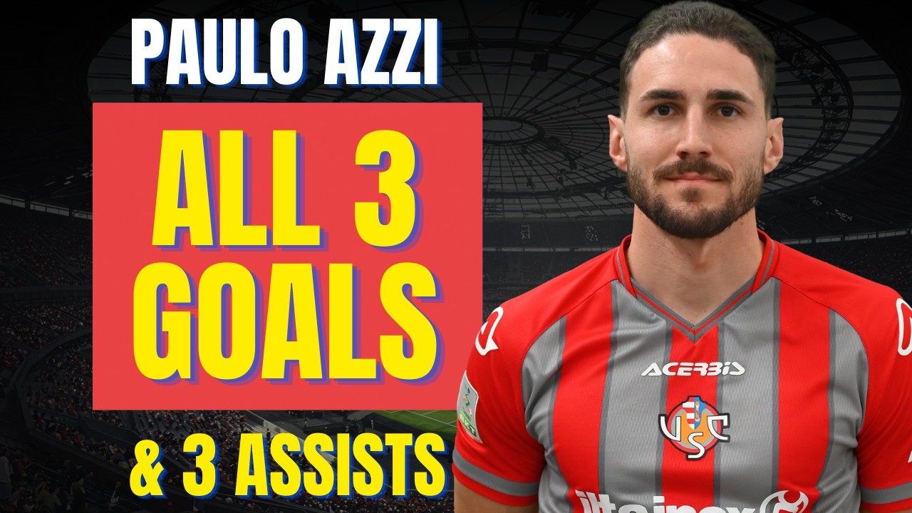 Paulo Azzi - ALL 3 GOALS & ASSISTS FOR CREMONESE | Skills & Highlights